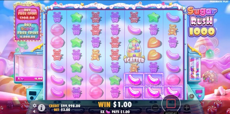 Sugar Rush 1000 Slot Review
