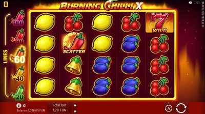 Burning Chilli X slot Review [BGaming]