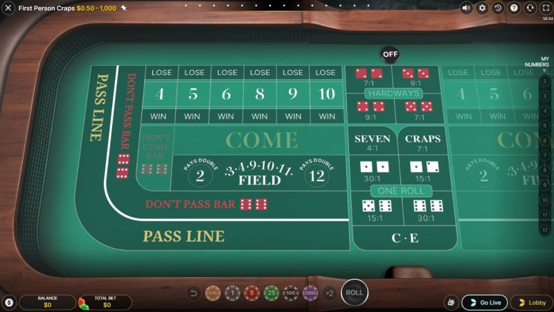 Craps Table Explained