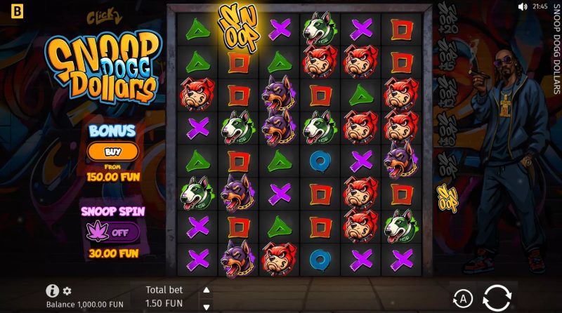 Snoop Dogg Dollars slot Review [BGaming]