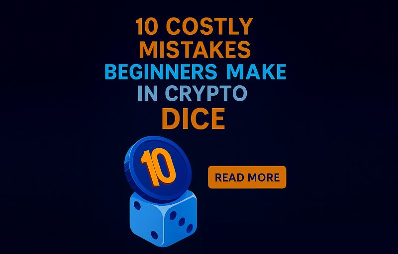 10 Costly Mistakes Beginners Make in Crypto Dice