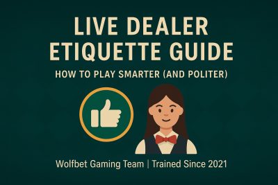 Live Dealer Etiquette Guide