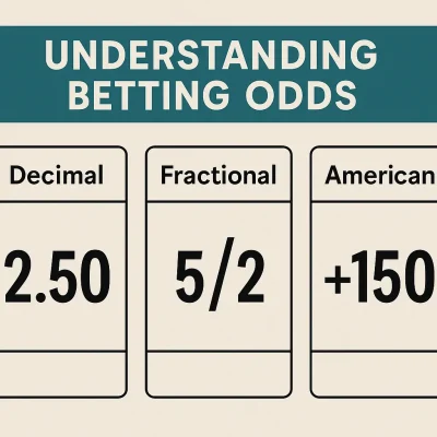 How to Read Betting Odds: Decimal, Fractional, and Moneyline Explained