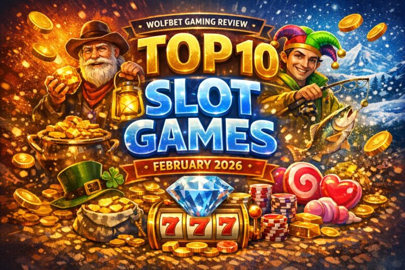 Top 10 Most Played Slot Games – February 2026